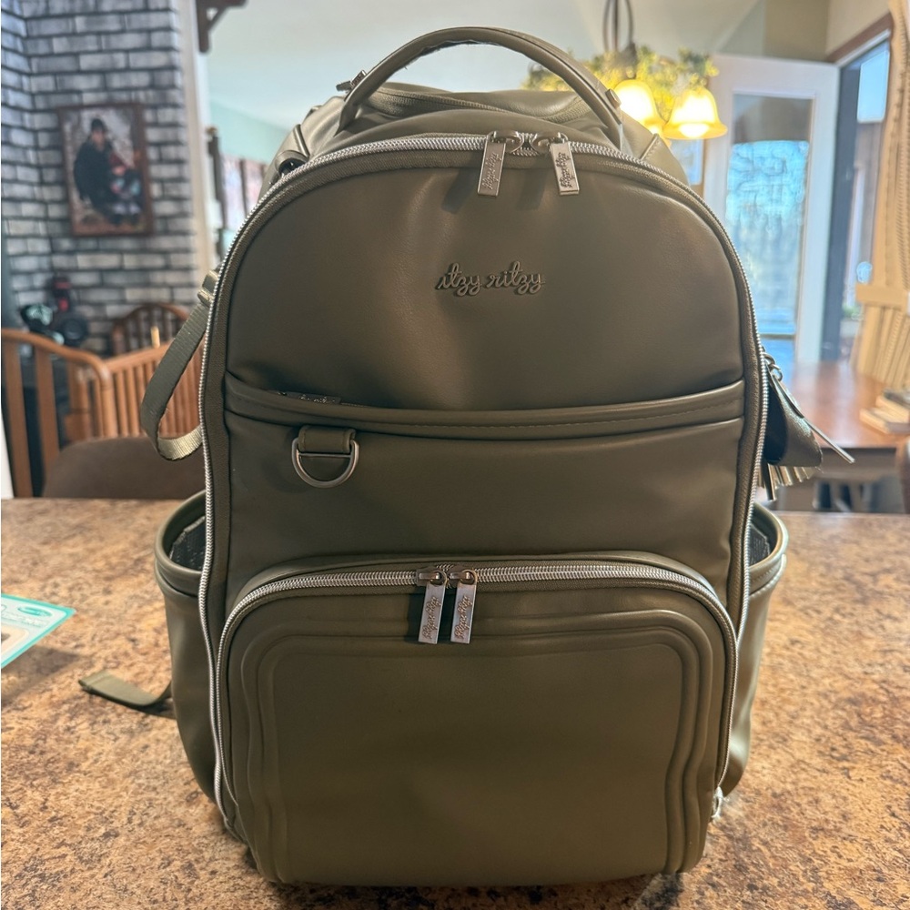 Olive Green Diaper Bag